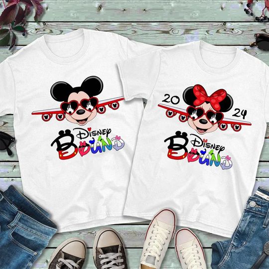 Disney Bound 2024 Mickey Minnie Disney Bound T-Shirt
