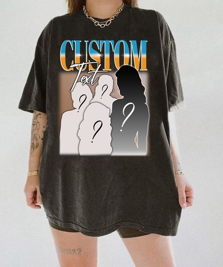 Custom Singer Bootleg Shirt, Custom Character Vintage Shirt, Custom Your Own