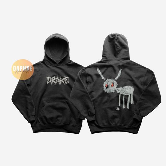 Drakes For All The Dogs Hoodie, Drake Two Sides Hoodie, Drake Rapper Hoodie