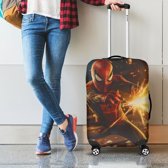Spiderman Luggage Cover