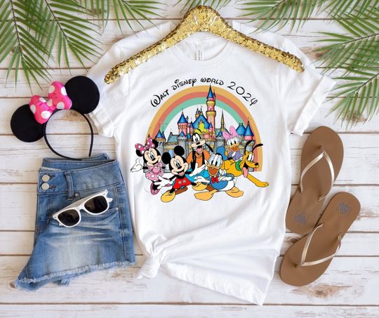 Walt Disney World  Shirt, Mickey and Friends Shirt