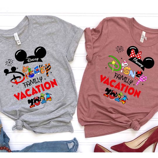 2024 Disney Family Vacation T-Shirt