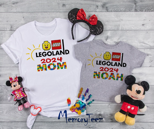 Legoland Shirts, Legoland Trip 2024, Legoland Matching Shirts