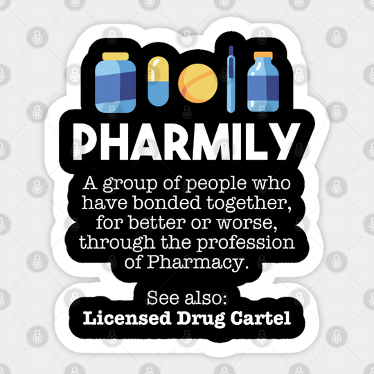 Pharmacy Pharmacist Pharmacists Druggist Health - Pharmacist - Sticker