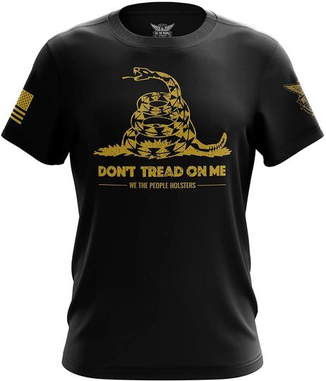 We The People Holsters - Gadsden Flag - Dont Tread On Me - Short Sleeve Unisex 3D T-Shirt
