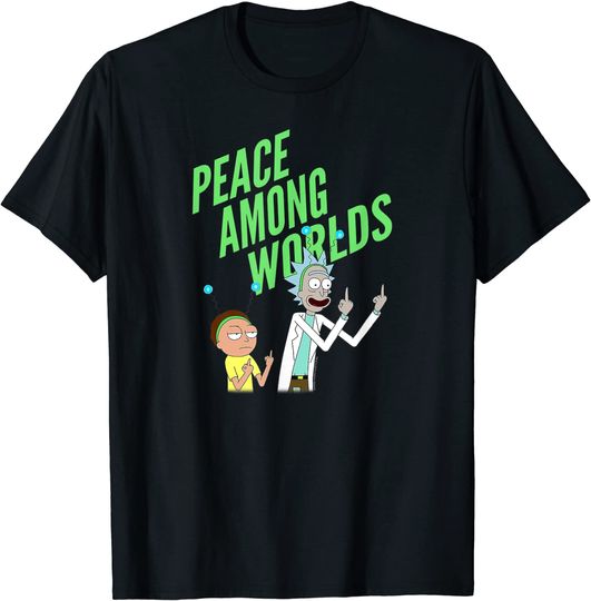 Rick and Morty Peace Among Worlds Portal T Shirt