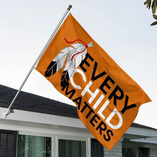 Every Child Matters Flag Honoring Orange Day