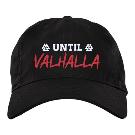 Gorra de Béisbol Vikinga Hasta Valhalla