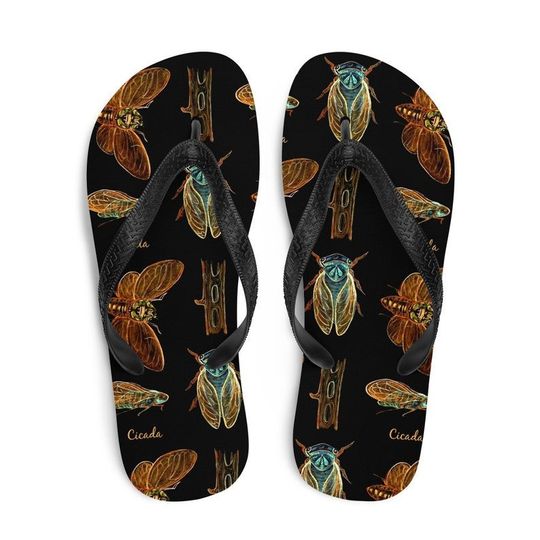 Cicada Unisex Flip Flops