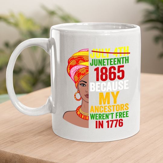 Juneteenth Queen Melanin African American Mug Coffee mug