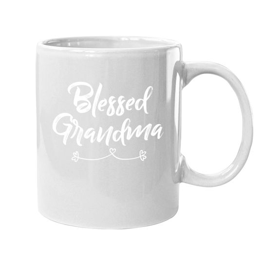 Grandma Coffee Mug Gift: Blessed Grandma Coffee Mug
