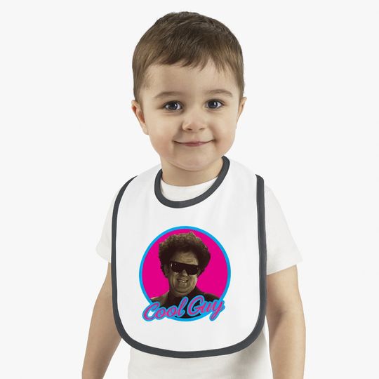 Check It Out! Dr. Steve Brule Cool Guy Baby Bib