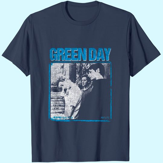 Green Day Photo Block T Shirt