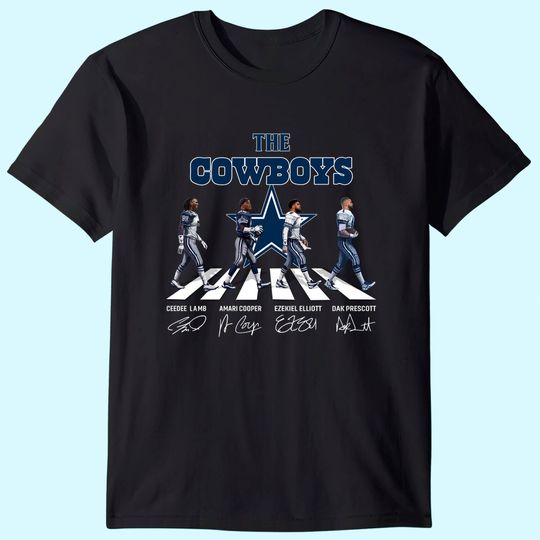 Dallas Cowboys Abbey Road T-Shirt