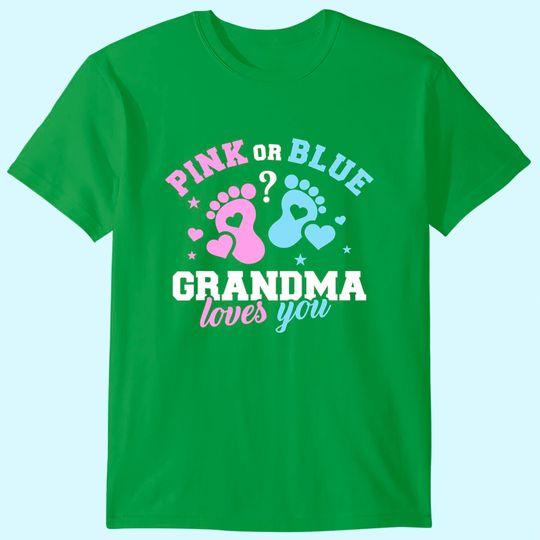 Gender reveal grandma T-Shirt