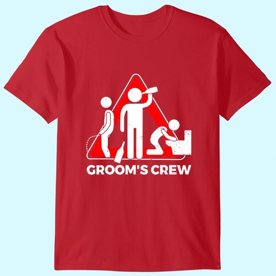 Groom's Crew Groomsmen Bachelor Party T Shirt