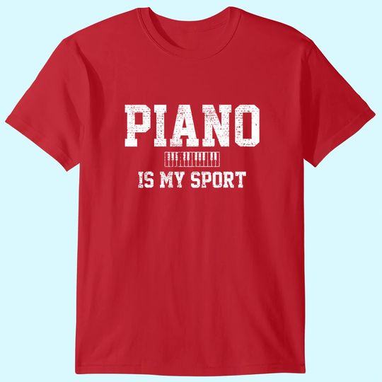 Piano Music Keyboard Musical Instrument T Shirt