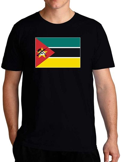 Eddany Mozambique Flag Rectangular T-Shirt
