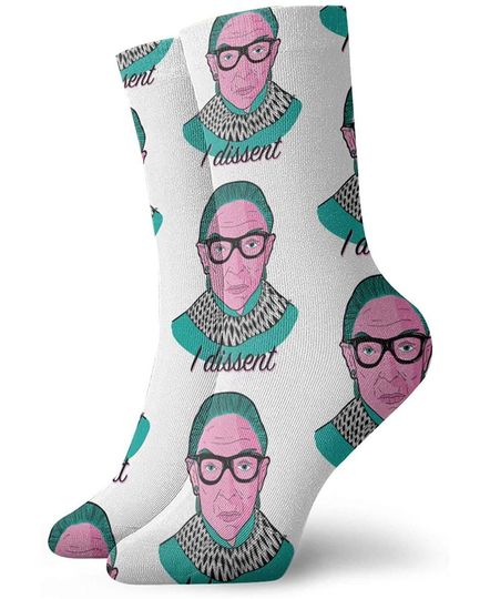 Strong Woman Notorious Rbg Unbreakable Ruth Bader Ginsburg Dissent Short Socks Men for Women Boat