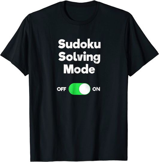 Sudoku Mode T Shirt