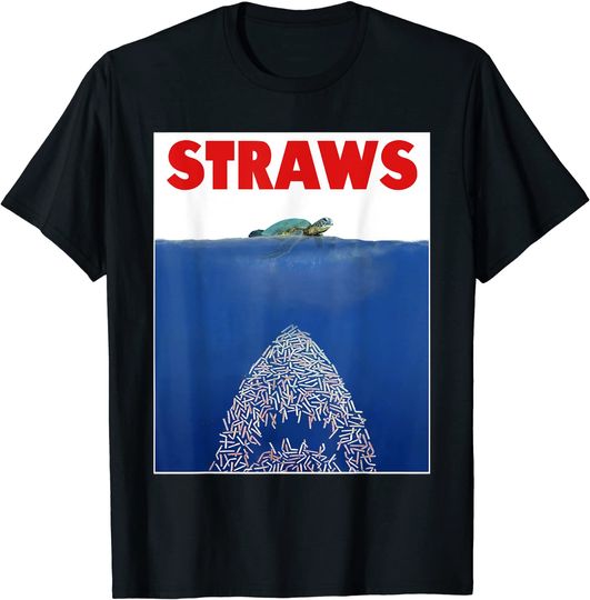 Save The Sea Turtles Conservation Gift Shirt Anti Straws T Shirt