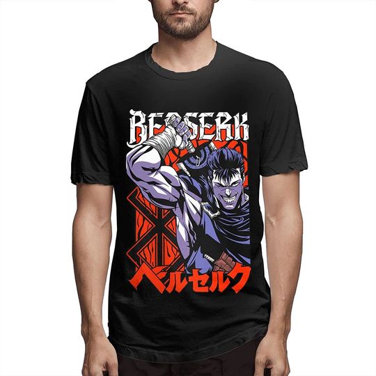 Anime Berserk Guts T-Shirt