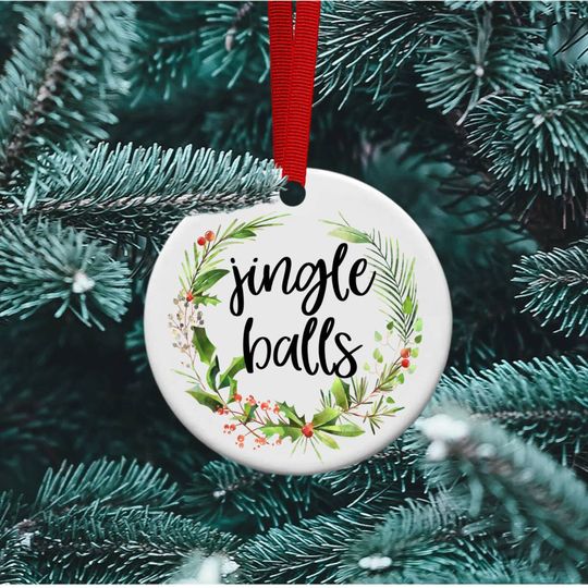 Funny Christmas Ornaments - Jingle Balls
