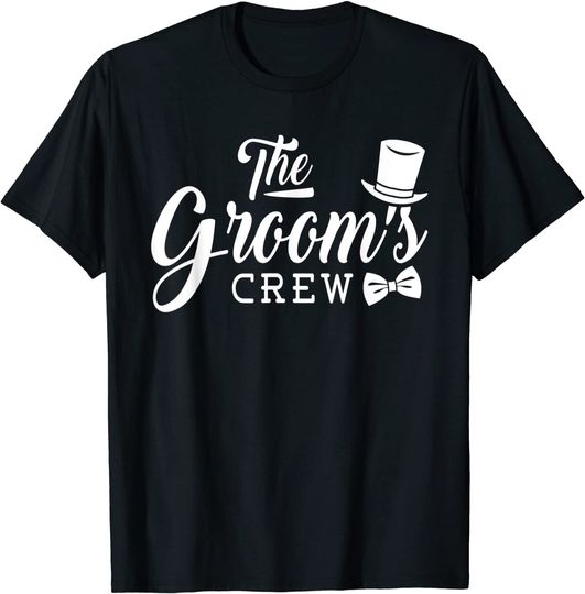 Groom's Crew Bachelor Party Stag Groomsmen T Shirt