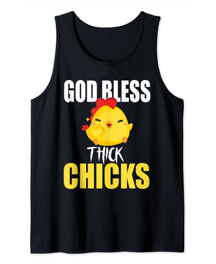 God Bless Thick Chicks Tank Top