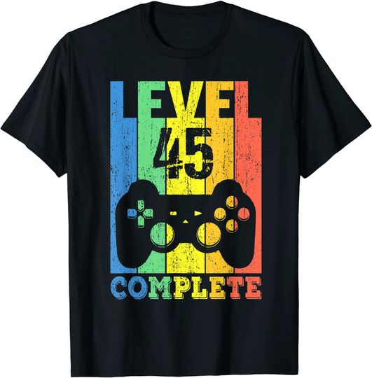 45th Birthday Level 45th Complete T-Shirt