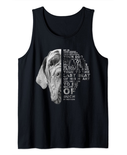 He Is Your Friend Your Partner Your Dog English Mastiff Tank Top