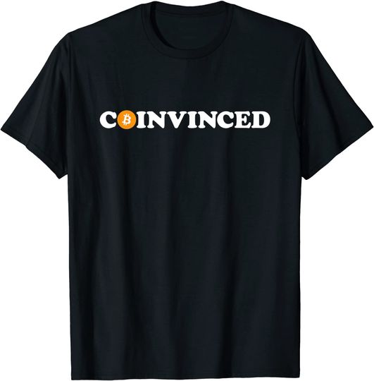 Funny Bitcoin BTC Coinvinced T-Shirt