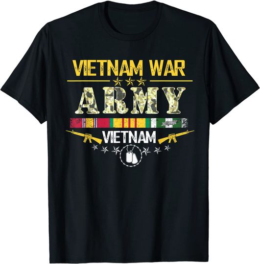 Vietnam Veteran War Army T Shirt For Those Who Served T-Shirt