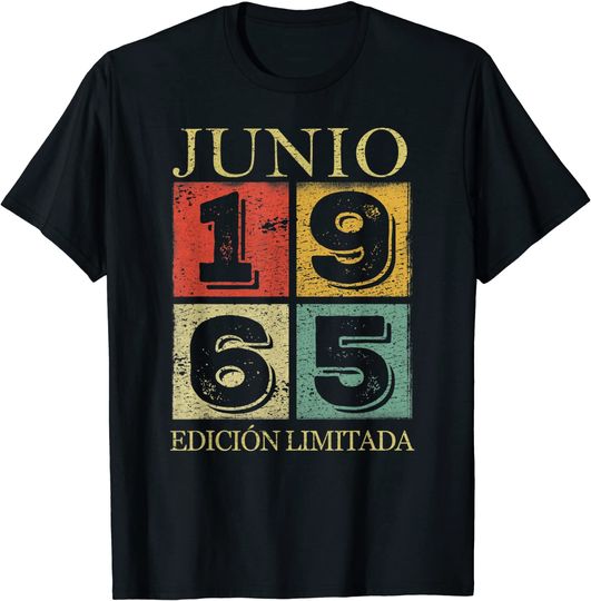 Camiseta Junio de 1965 Unisex