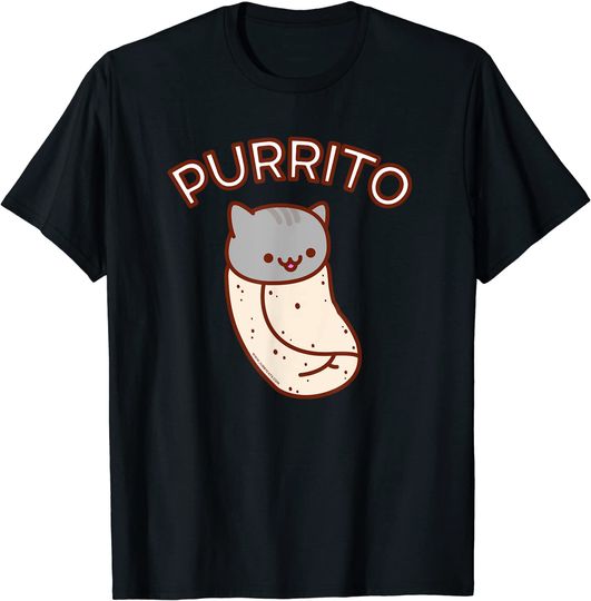 Purrito Cat Burrito Cat T-Shirt