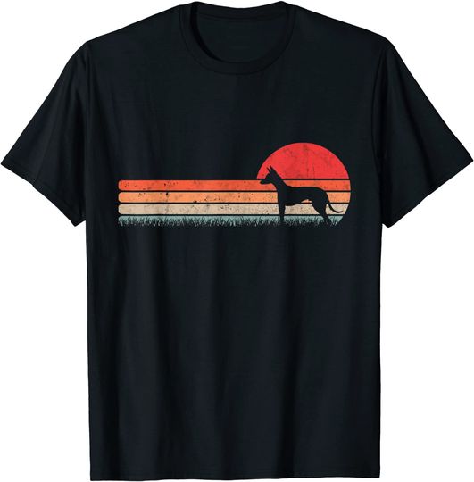 Podenco Dog Retro T-Shirt
