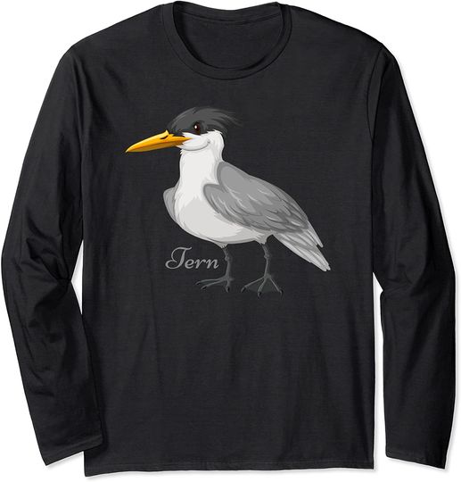 Tern Bird Ornithology Long Sleeve T-Shirt