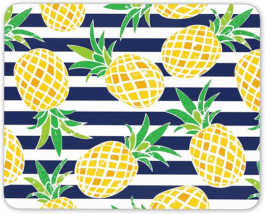 Funky Pineapple Mouse Mat Pad