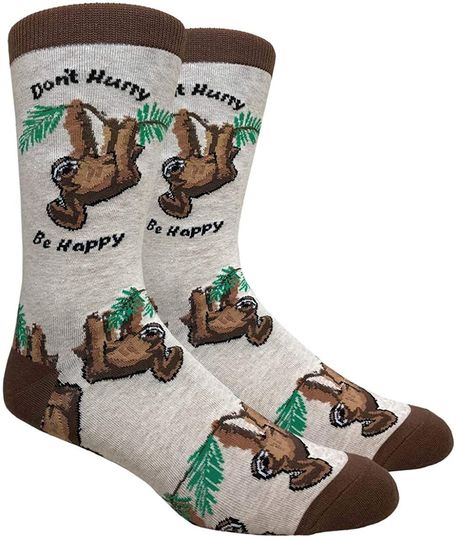Novelty Sloth Socks