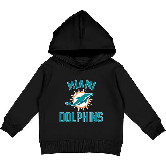 Miami Dolphins Football Kids Pullover Hoodie