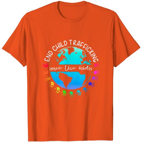 Save the Kids End Child Trafficking T Shirt