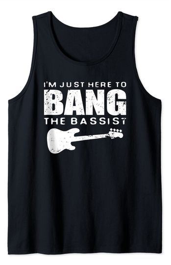 Bass Player Wife Girlfriend Funny Band Tank Top