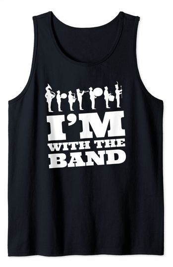 School Marching Band Funny Tank Top