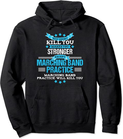 Marching Band Hoodie Funny Band Geek Director Gift