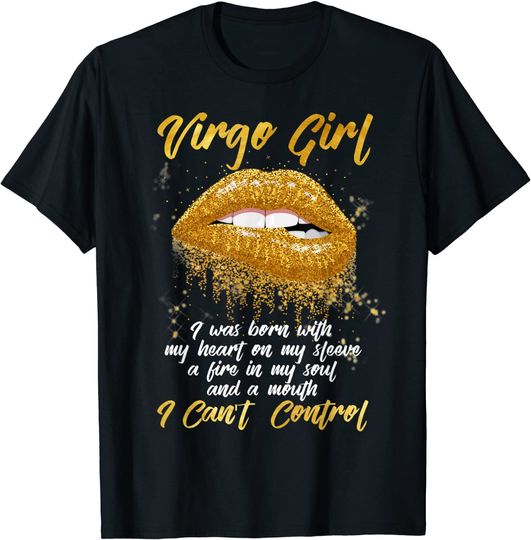 Virgo T-Shirt I'm a Virgo Girl Funny Birthday