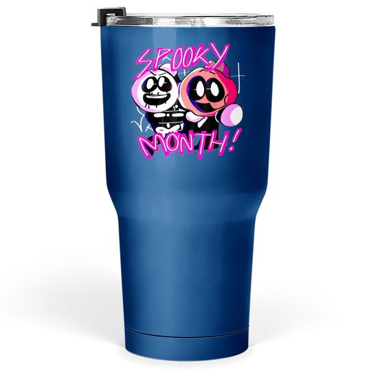 Spooky Month Fridays Games Night Funkin It's A Spooky Month Tumbler 30 Oz