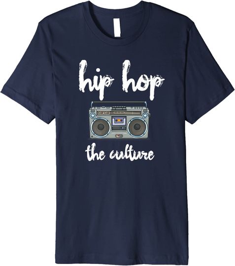 Old School Hip Hop Mix Tape Boombox The Culture T-Shirt