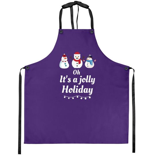 Oh It's A Jolly Holiday Active Aprons