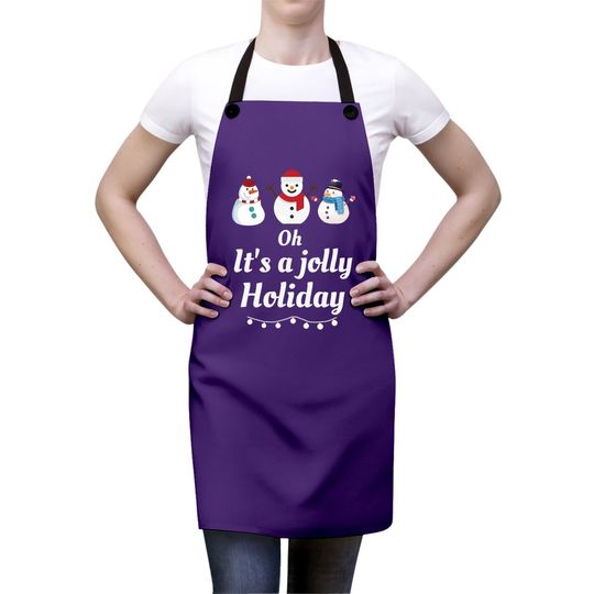 Oh It's A Jolly Holiday Active Aprons