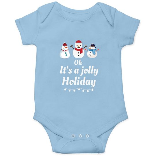 Oh It's A Jolly Holiday Active Onesie